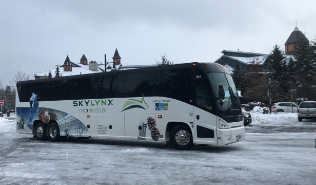 Whistler to YVR bus